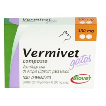 Vermivet Gatos - 2 Comp